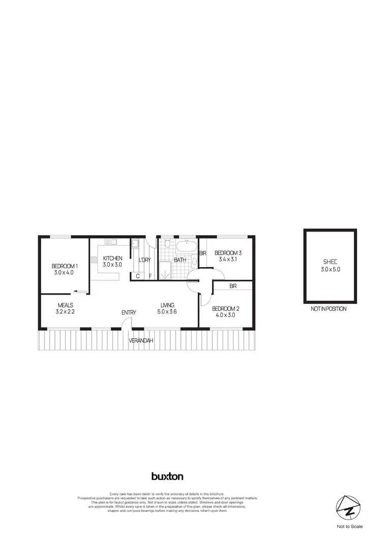 Floorplan of Homely house listing, 3 Florence Court, Brown Hill VIC 3350