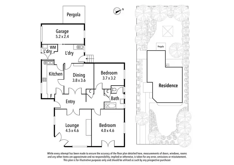 Floorplan of Homely house listing, 42 Waterdale Road, Ivanhoe VIC 3079