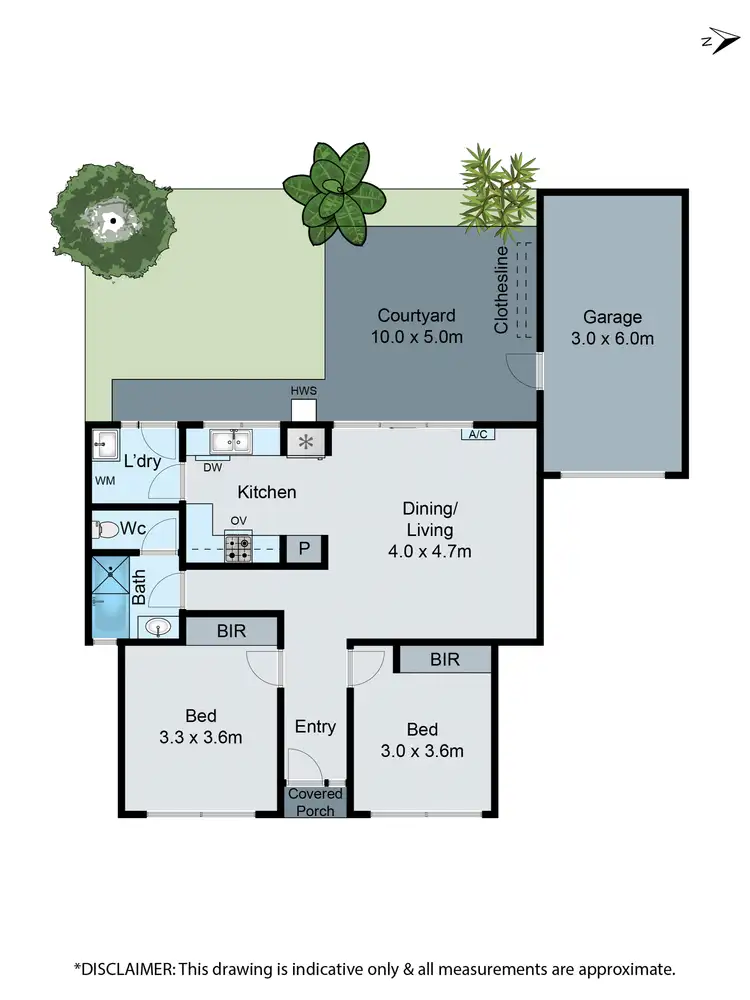Floorplan of Homely villa listing, 2/8 Westbrook Street, Chadstone VIC 3148