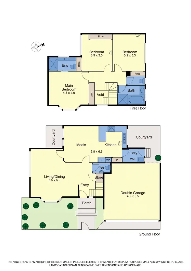 Floorplan of Homely house listing, 5, LOT 5, 38 Narong Road, Caulfield North VIC 3161