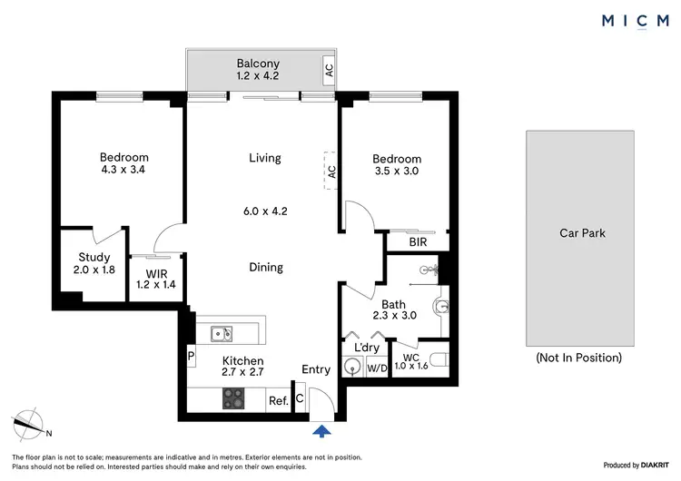 Floorplan of Homely apartment listing, 26/283 Spring Street, Melbourne VIC 3000