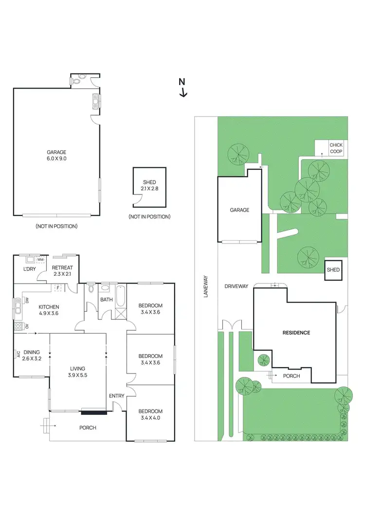 Floorplan of Homely house listing, 49 Banff Street, Reservoir VIC 3073