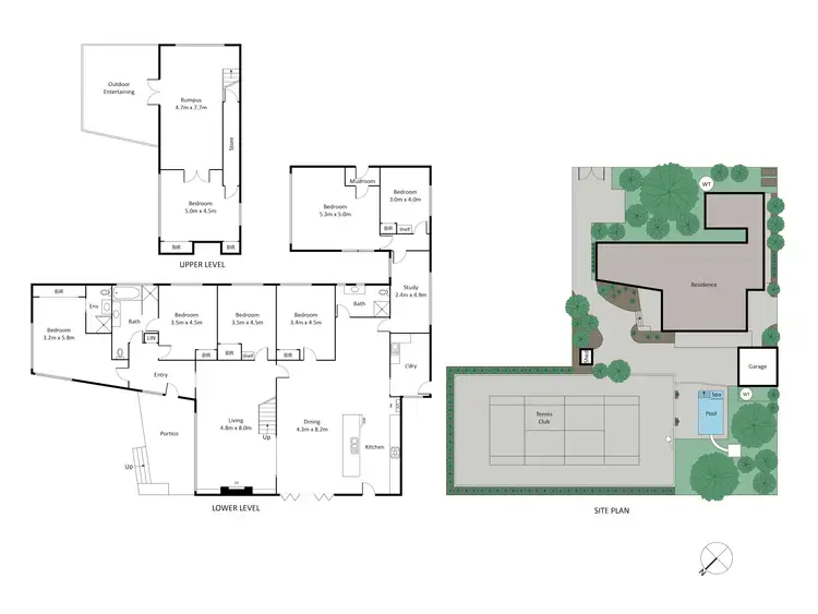Floorplan of Homely house listing, 4-6 Winterley Road, Point Lonsdale VIC 3225