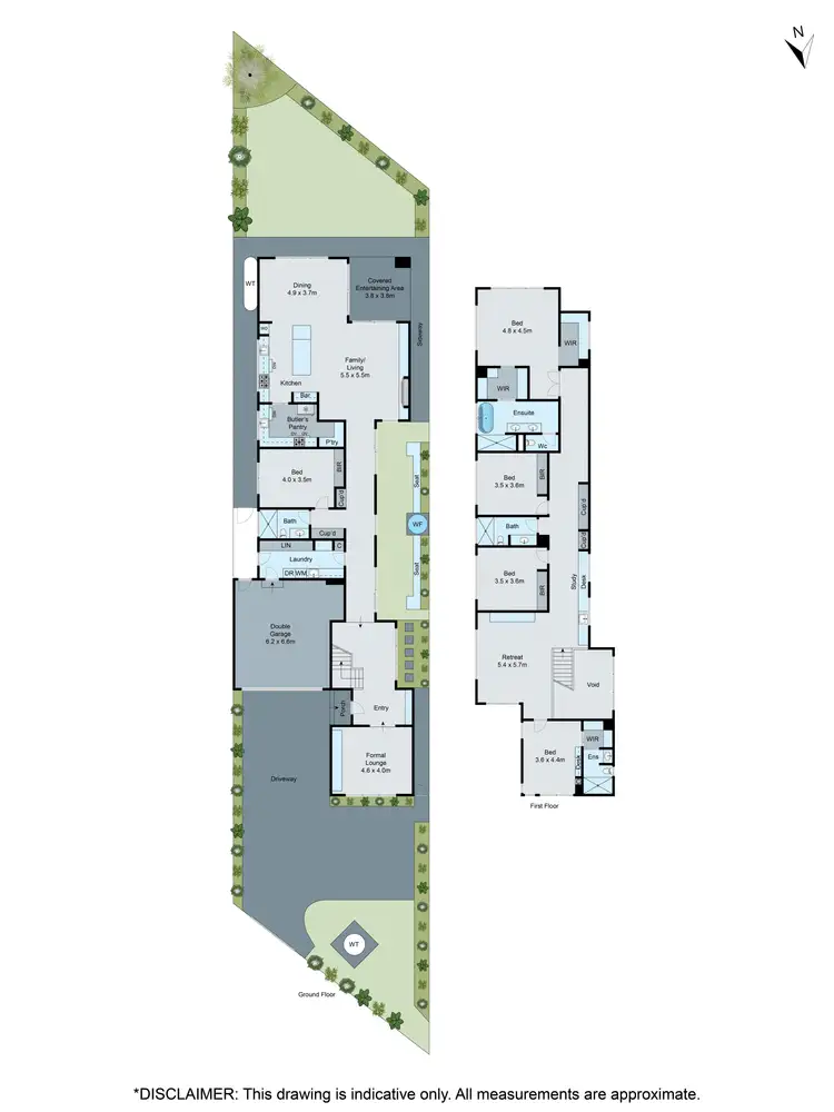 Floorplan of Homely house listing, 52 Haughton Road, Oakleigh VIC 3166