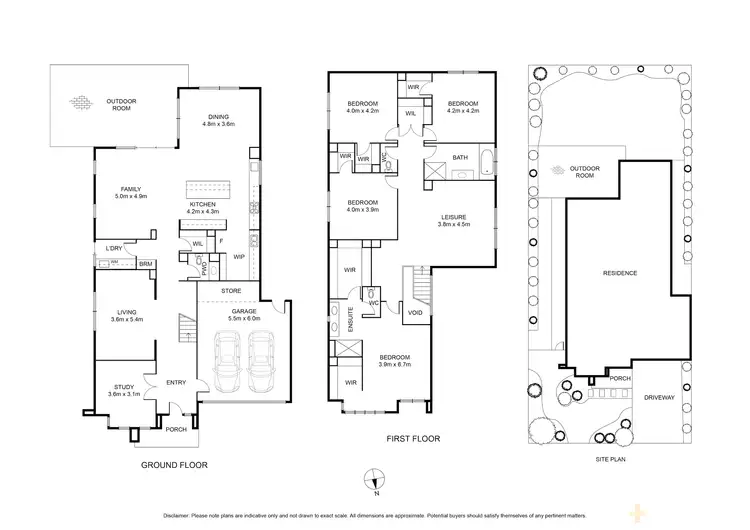 Floorplan of Homely house listing, 44 Shorebreak Way, Ocean Grove VIC 3226