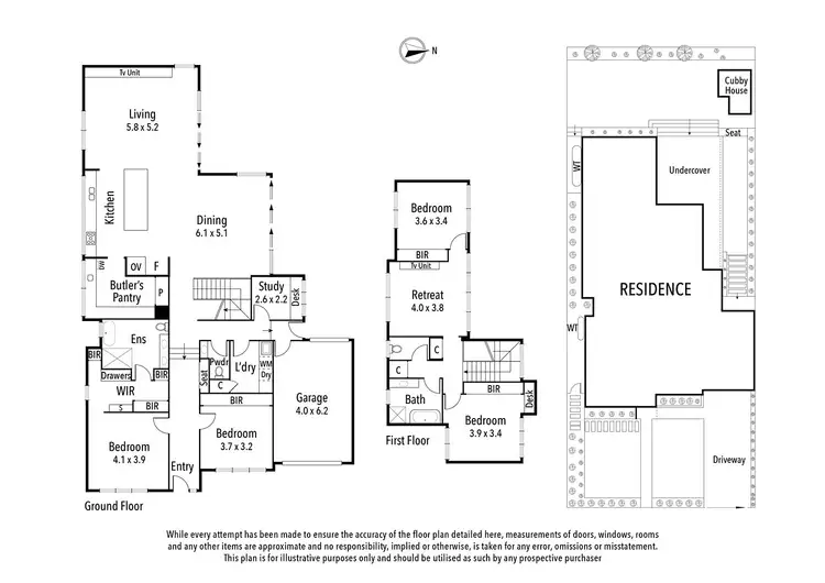 Floorplan of Homely house listing, 13 Mabel Street, Ivanhoe VIC 3079