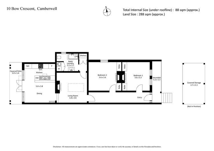 Floorplan of Homely house listing, 10 Bow Crescent, Camberwell VIC 3124