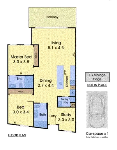 Floorplan of Homely apartment listing, 210/2-6 Anderson Street, Templestowe VIC 3106
