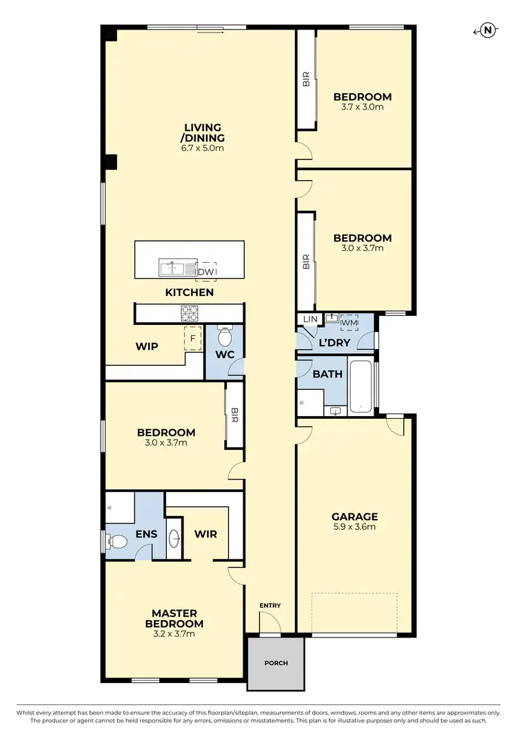 Floorplan of Homely house listing, 91 Abbeygate Drive, Werribee VIC 3030