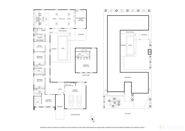 Floorplan of Homely house listing, 10 Dubourg Court, Ocean Grove VIC 3226