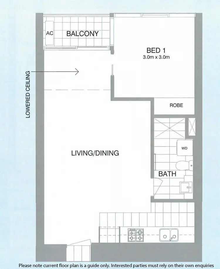 Floorplan of Homely apartment listing, 3610/151 City Road, Southbank VIC 3006