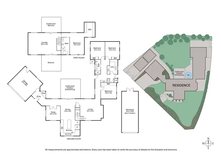 Floorplan of Homely house listing, 11-13 Bungara Court, Ocean Grove VIC 3226