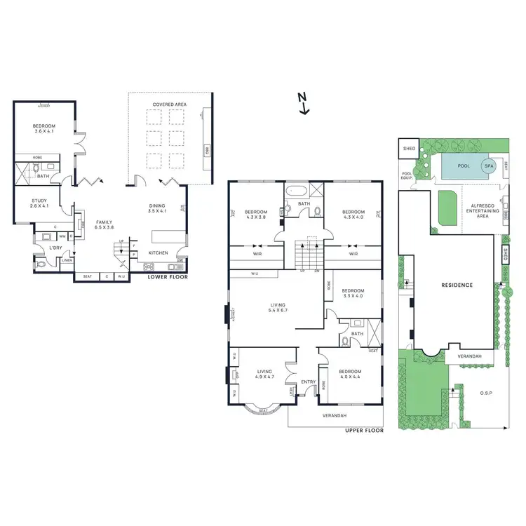 Floorplan of Homely house listing, 104 Linacre Road, Hampton VIC 3188