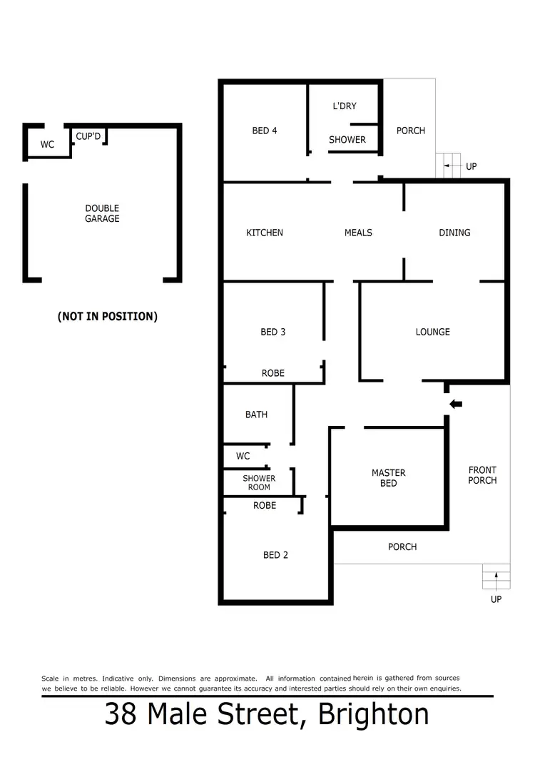 Floorplan of Homely house listing, 38 Male Street, Brighton VIC 3186