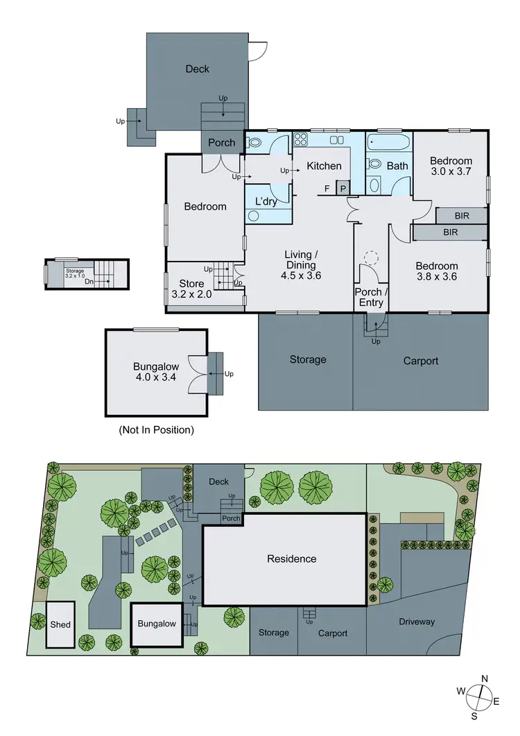 Floorplan of Homely house listing, 3 Yarrinup Avenue, Chadstone VIC 3148