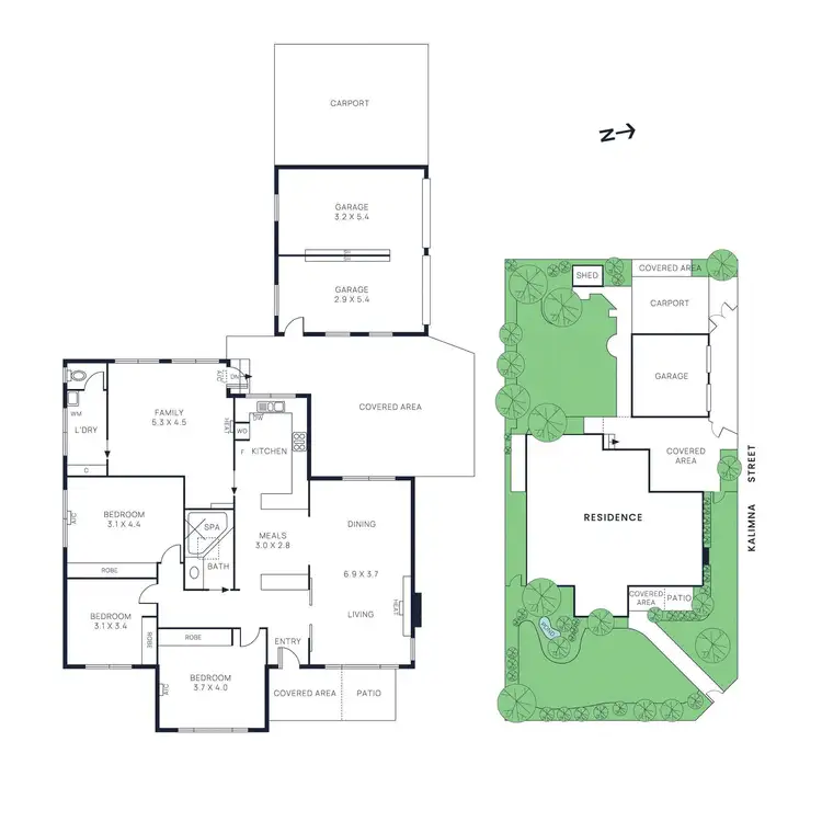 Floorplan of Homely house listing, 37 Celia Street, Bentleigh East VIC 3165