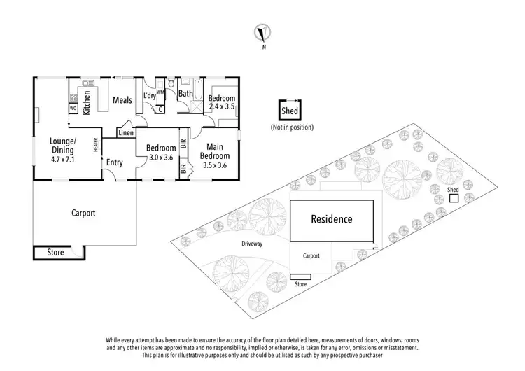 Floorplan of Homely house listing, 35 Winston Road, Viewbank VIC 3084