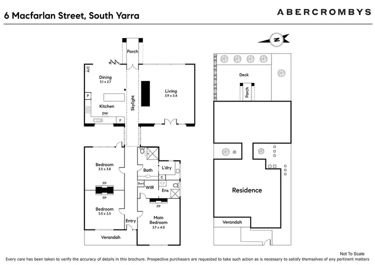 Floorplan of Homely house listing, 6 Macfarlan Street, South Yarra VIC 3141