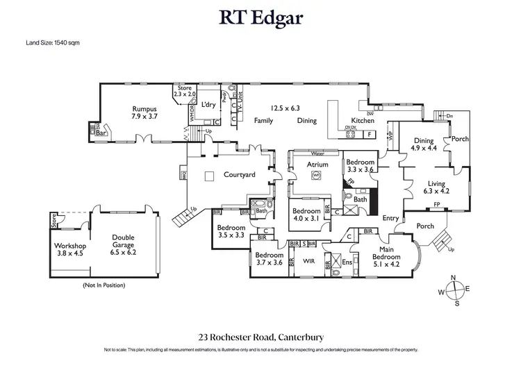 Floorplan of Homely house listing, 23 Rochester Road, Canterbury VIC 3126