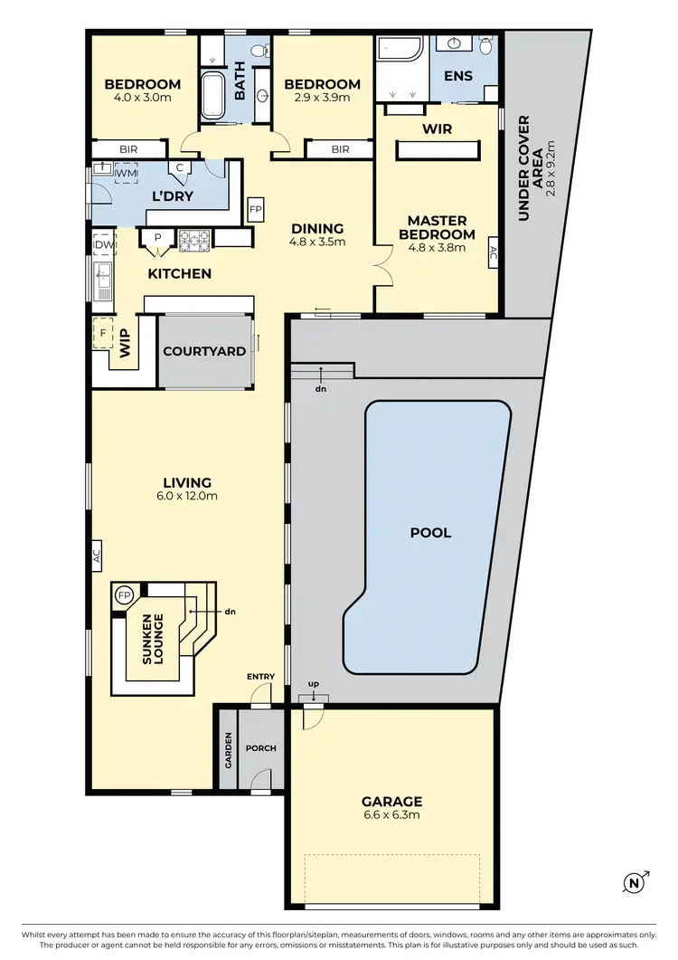 Floorplan of Homely house listing, 4 Melita Avenue, Werribee VIC 3030