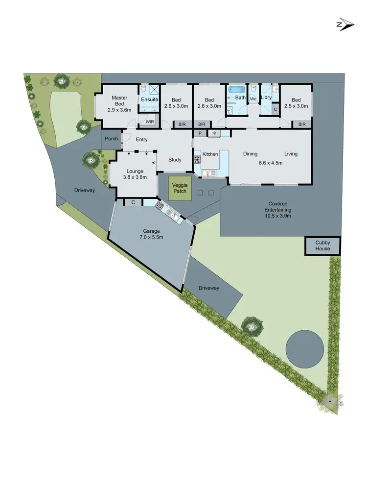 Floorplan of Homely house listing, 4 Angus Court, Oakleigh South VIC 3167