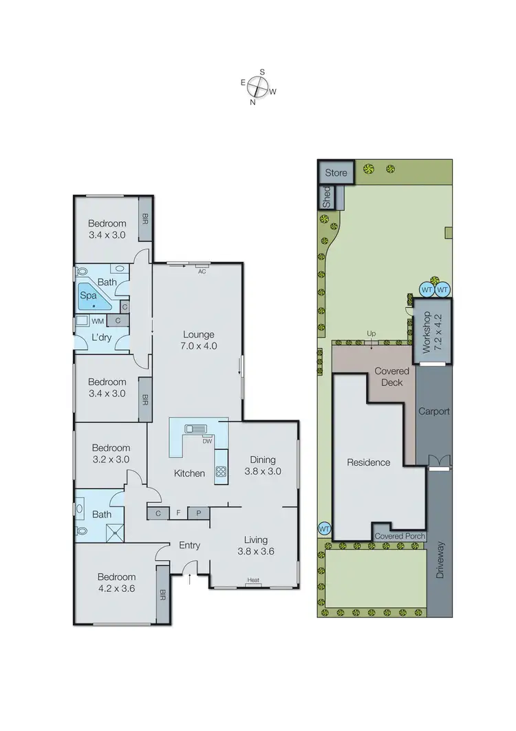 Floorplan of Homely house listing, 6 Robert Street, Parkdale VIC 3195