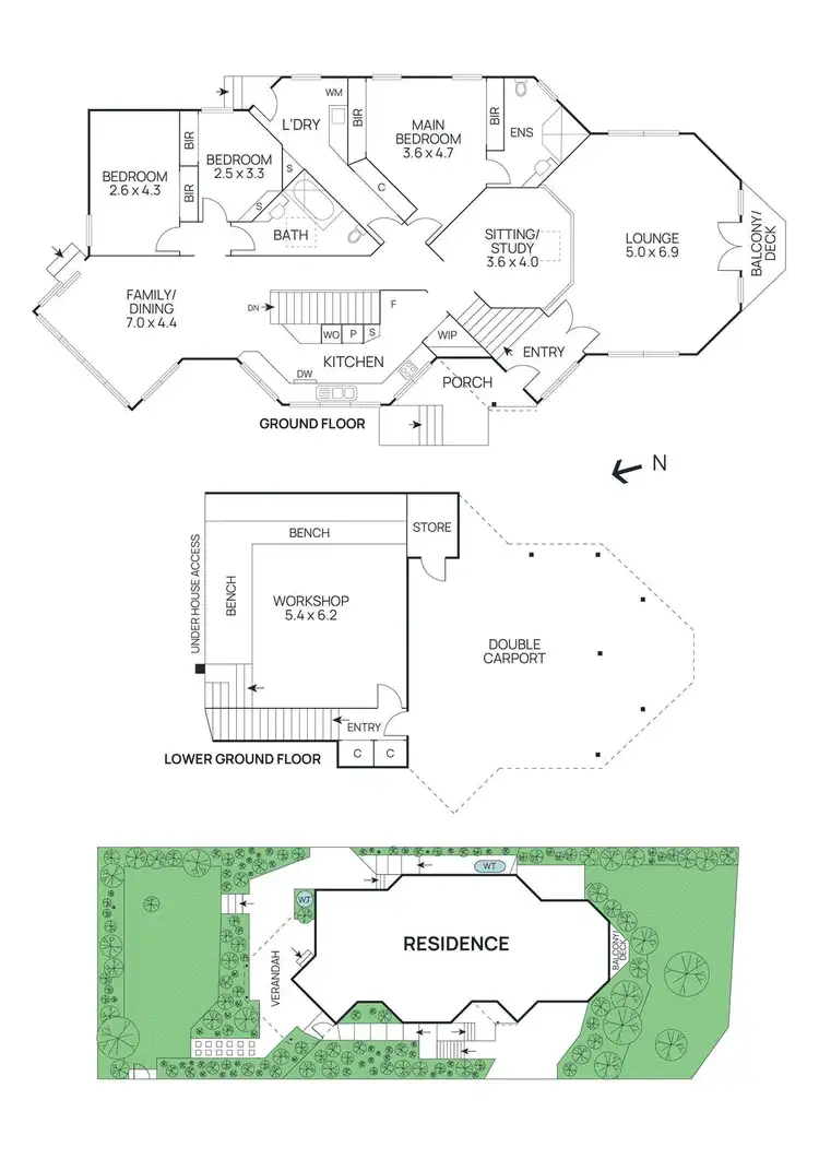 Floorplan of Homely house listing, 10 Dunluce Court, Viewbank VIC 3084