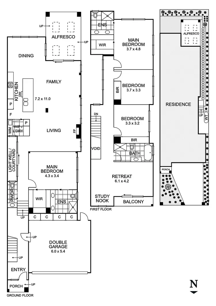 Floorplan of Homely house listing, 8a Corroboree Place, Templestowe Lower VIC 3107