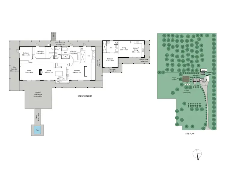 Floorplan of Homely rural property listing, 32-40 Scotchmans Road, Drysdale VIC 3222