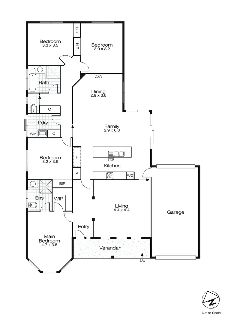 Floorplan of Homely house listing, 2 Mayfair Court, Mount Helen VIC 3350