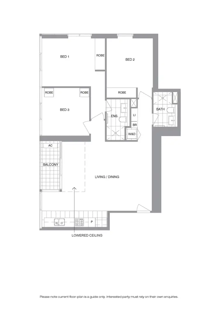 Floorplan of Homely apartment listing, 4813/560 Lonsdale Street, Melbourne VIC 3000