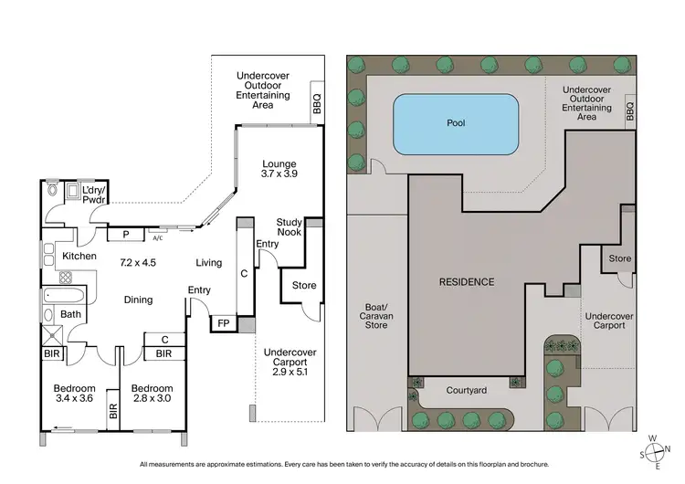 Floorplan of Homely unit listing, 3/62 Powell Street West, Ocean Grove VIC 3226