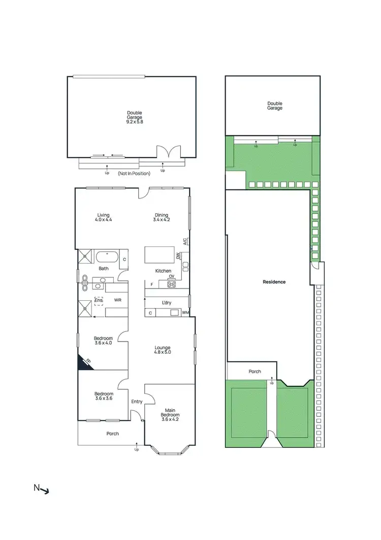 Floorplan of Homely house listing, 259 Douglas Parade, Newport VIC 3015