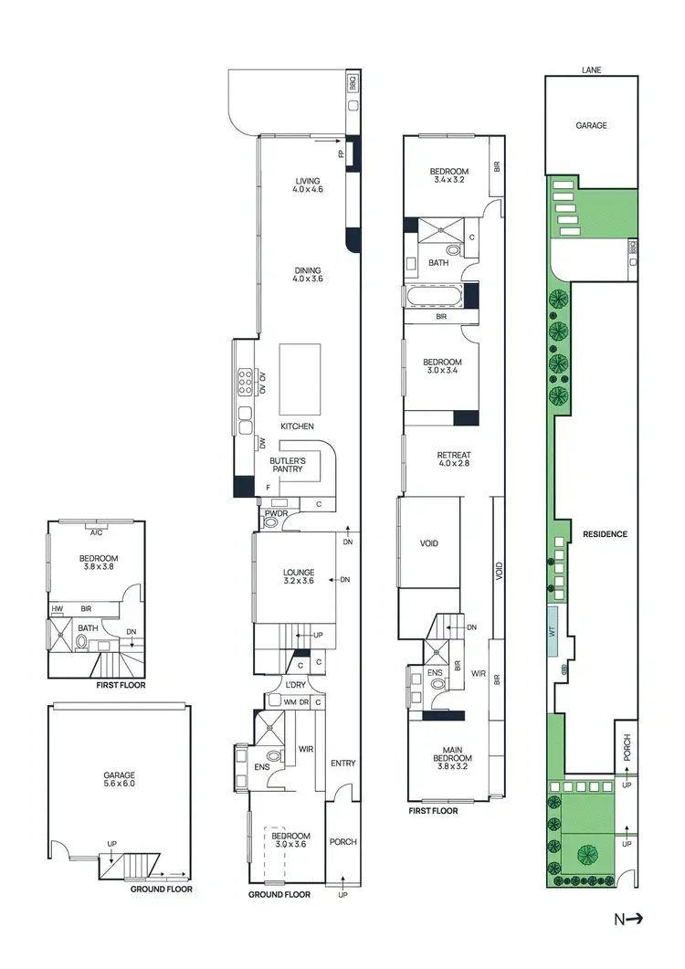Floorplan of Homely house listing, 43 William Street, Newport VIC 3015