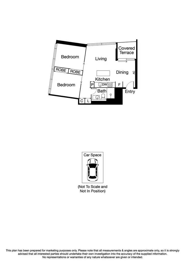 Floorplan of Homely apartment listing, 5002/33 Rose Lane, Melbourne VIC 3000