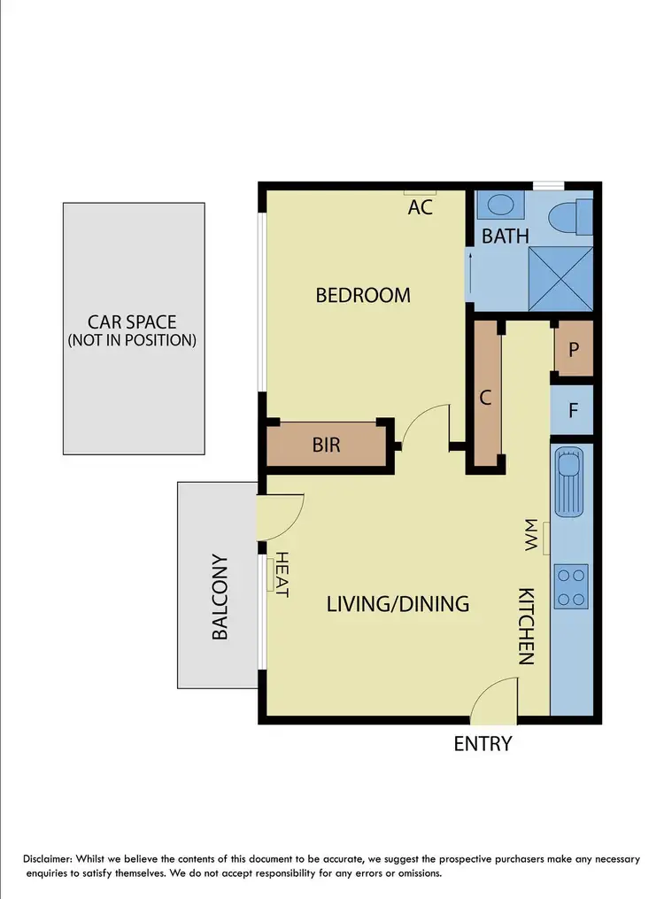 Floorplan of Homely apartment listing, 7/66 Woornack Road, Carnegie VIC 3163