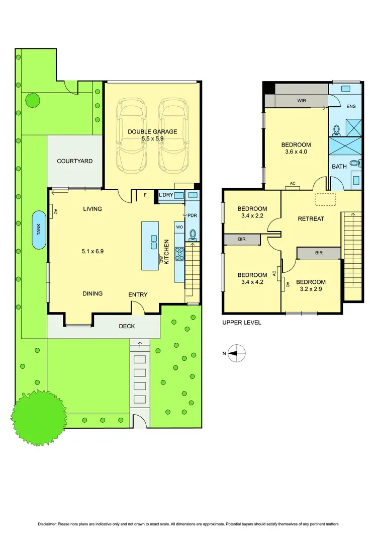 Floorplan of Homely townhouse listing, 1/507 Mitcham Road, Mitcham VIC 3132