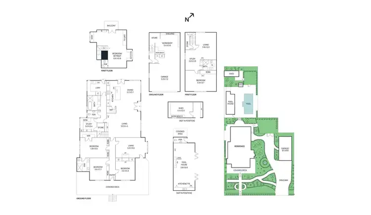 Floorplan of Homely house listing, 5 Second Street, Warrandyte VIC 3113