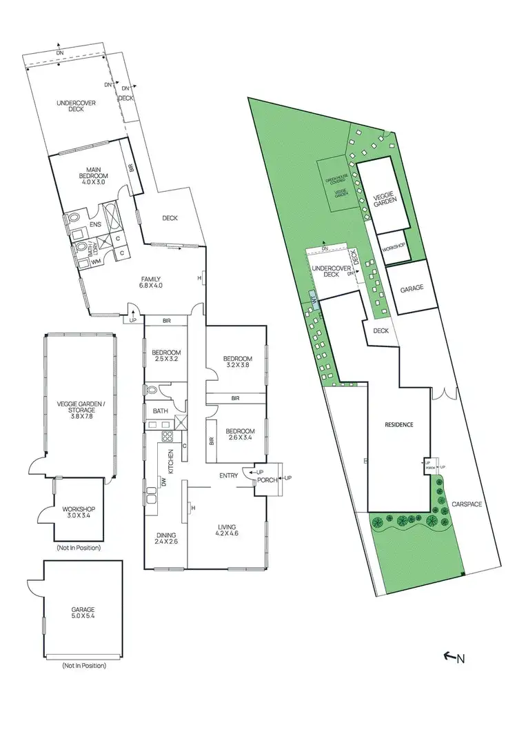 Floorplan of Homely house listing, 54 Mcintyre Drive, Altona VIC 3018