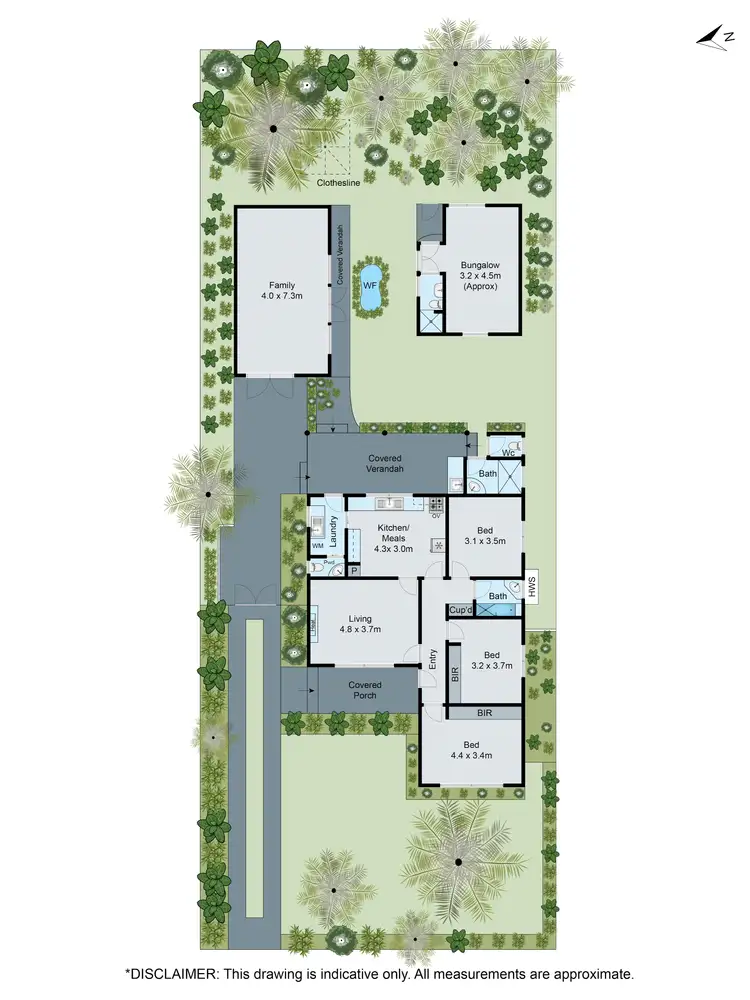Floorplan of Homely house listing, 14 Glenbrook Avenue, Clayton VIC 3168