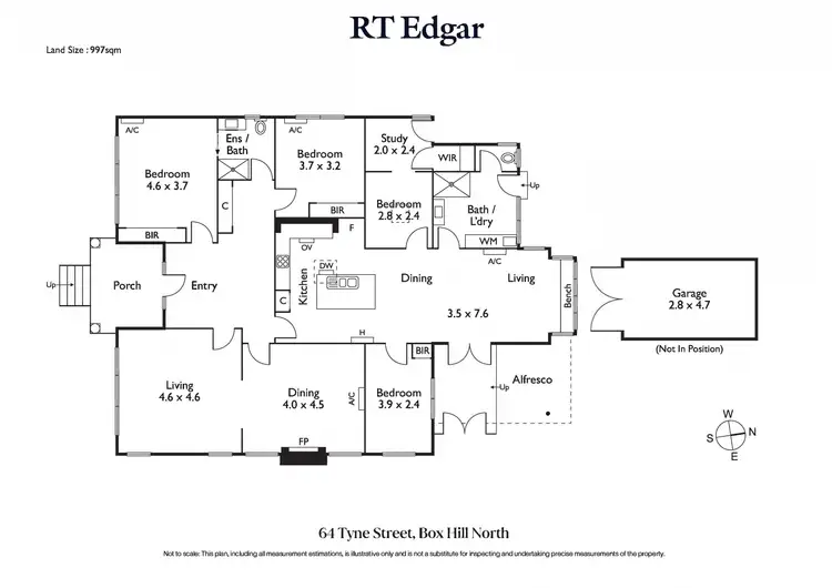 Floorplan of Homely house listing, 64 Tyne Street, Box Hill North VIC 3129