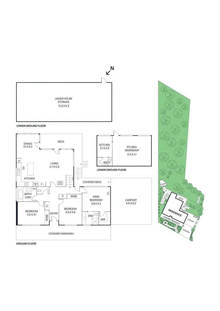 Floorplan of Homely house listing, 25 Shanklin Street, Hurstbridge VIC 3099