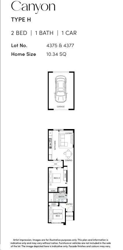 Floorplan of Homely house listing, 4375 Shuttle Walk, Wyndham Vale VIC 3024