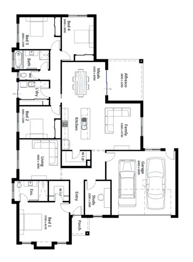 Floorplan of Homely house listing, 258 8759 Northern Highway, Echuca VIC 3564