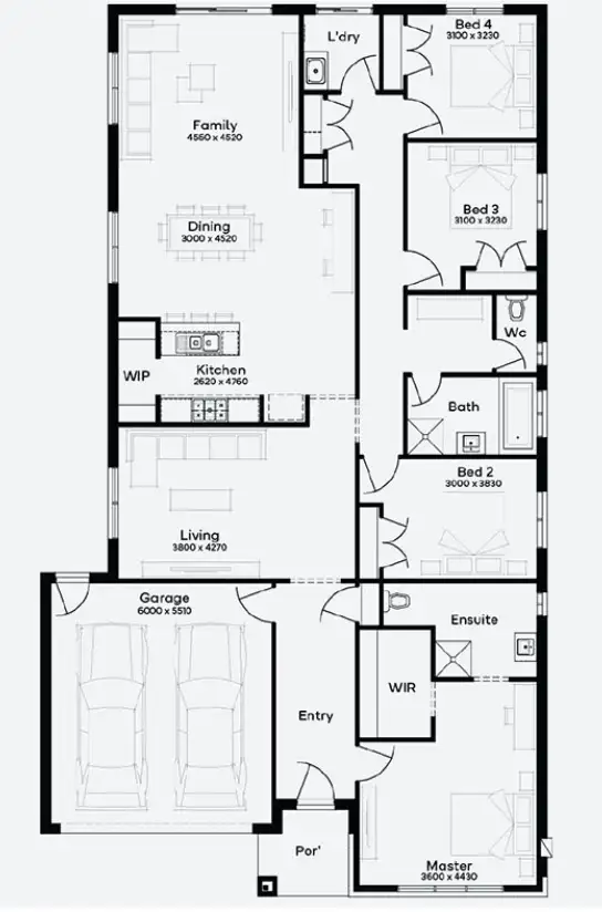 Floorplan of Homely house listing, 236 8759 Northern Highway Avenue, Echuca VIC 3564