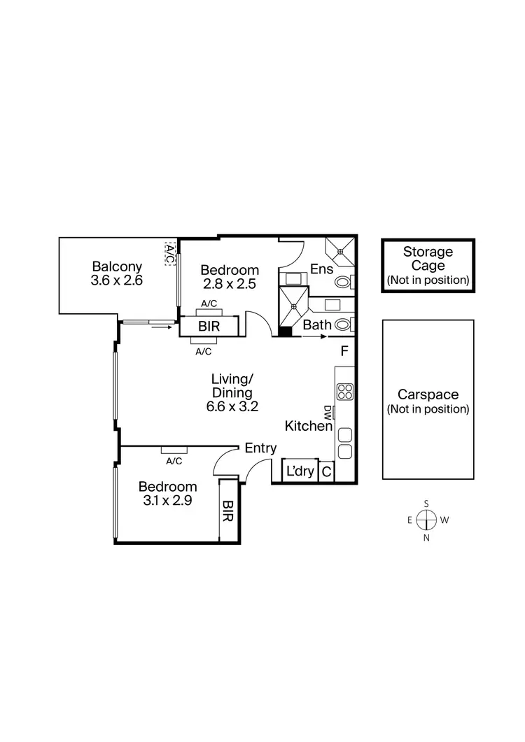 Floorplan of Homely apartment listing, 105/409 Hawthorn Road, Caulfield South VIC 3162