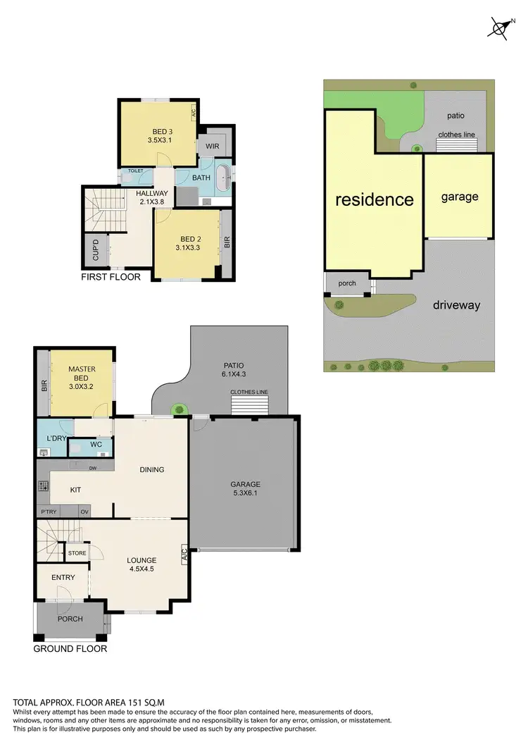 Floorplan of Homely townhouse listing, 2/297 Boronia Road, Boronia VIC 3155