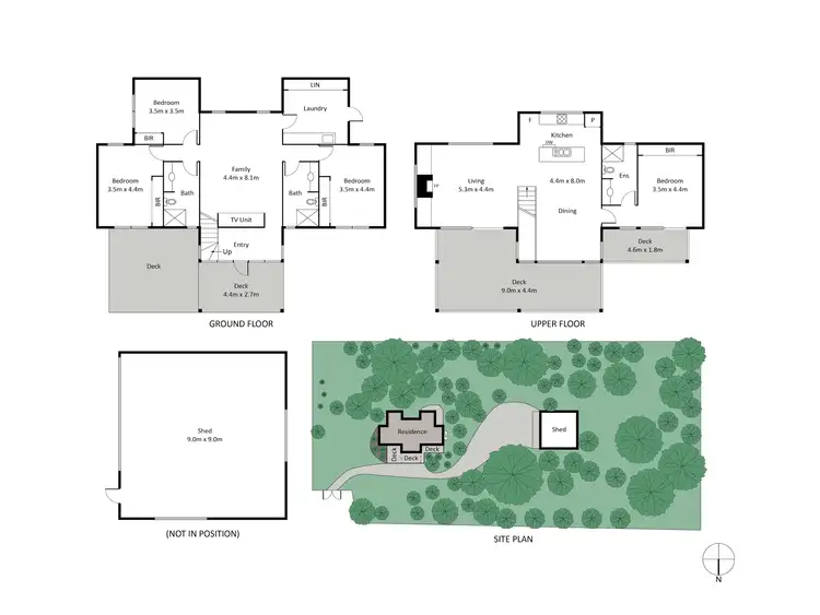 Floorplan of Homely house listing, 18-19 Sand Close, Indented Head VIC 3223
