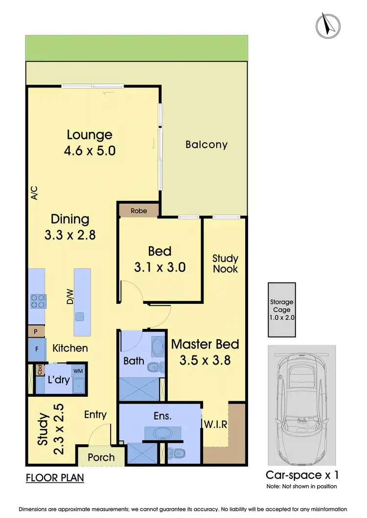 Floorplan of Homely apartment listing, 4/2-6 Anderson Street, Templestowe VIC 3106