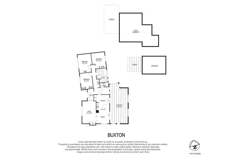 Floorplan of Homely house listing, 2-4 Edwards Street, Sebastopol VIC 3356
